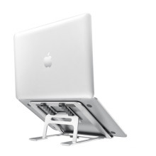 Multi Levels Foldable Desktop Mount Aluminum Stand for MacBook Laptop